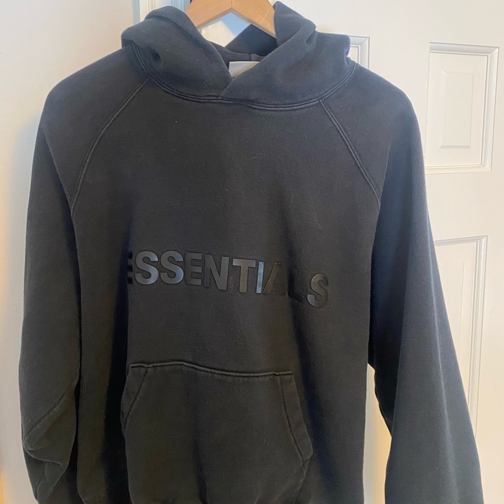 Fear of God Essentials Charcoal Hoodie